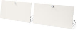Tchibo - 2 kiegészítő ajtó fém polchoz - fehér