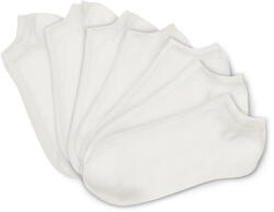 Tchibo - 7 pár férfi bokazokni szettben - férfi - méret 44-46 - fehér - tchibo - 4 995 Ft