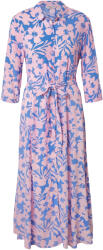 Tchibo - Nyomott mintás ingruha - nő - méret 40 - kék/virágos