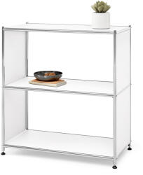 Tchibo - /Cn3 fémpolc 2 rekesszel - fehér