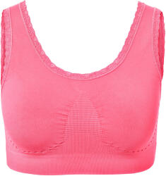 Tchibo - Seamless melltartó - nő - méret L 44/46 - rózsaszín