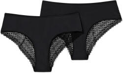 Tchibo - 2 női brazil alsó - nő - méret L 44/46 - fekete - tchibo - 5 495 Ft
