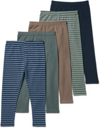 Tchibo - 5 gyerekleggings - újszülött - méret 50/56 - kék