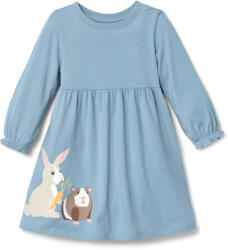 Tchibo - Kislány jersey ruha - lány - méret 122/128 - kék