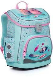 Topgal merevfalú iskolatáska csatos DIDI - Little Birds (DIDI 25001)