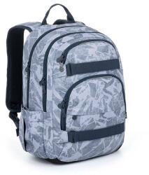 Topgal ergonomikus iskolatáska hátizsák VIKI - Grey Marble (VIKI 24036)