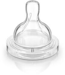 Philips SCF631/27 Avent Classic+ 2 x 1 lyukú újszülött pótcumi 0h+ (SCF631/27)
