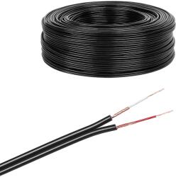  2RCA kábel 4mm 100m/tekercs (KAB0207)