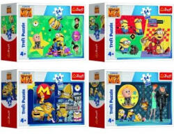Trefl Trefl: Minyonok 54 darabos mini puzzle - többféle - kreativjatek