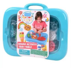 Playgo Playgo: Gyurmakészlet asztallá alakítható kofferben - kreativjatek