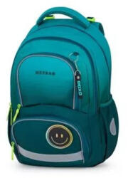 KARTON P+P Oxy Next: Stickers Smiley iskolai hátizsák - kék