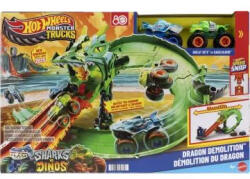 Mattel Hot Wheels: Monster Trucks Sárkányfutam pályaszett