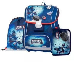 KARTON P+P Hoki mintás prémium iskolatáska szett - 3 részes