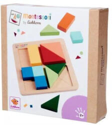 Eichhorn Eichhorn: Montessori fa oktató játék 13 darabos - Formabeillesztő - kreativjatek