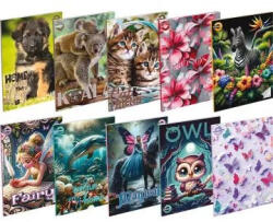 T-Creativ T-Creativ: A5-ös Girls vonalas füzet - 4. osztálytól, többféle