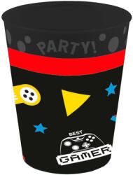 Gaming Party micro prémium műanyag pohár szett 4 db-os 250 ml (PNN96767)