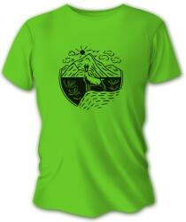 TETRAO Férfi rövid ujjú póló Zerge - halványzöld