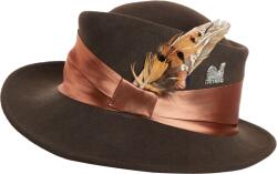 TETRAO Vadászkalap női ünnepi - barna szalaggal barna