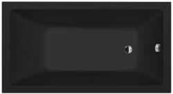 SAPHO Polysan Noemi 160x80 cm matt fekete (71722.21)
