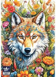 Black Sea BS82506 - Among the Flowers - She-wolf - 500 db-os puzzle (BS82506)