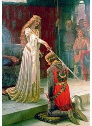 Bluebird Puzzle 60265 - The Accolade, Edmund Blair Leighton, 1901 - 1000 db-os puzzle (60265)