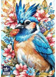 Black Sea BS82502 - Among the Flowers - Blue Jay - 500 db-os puzzle (BS82502)