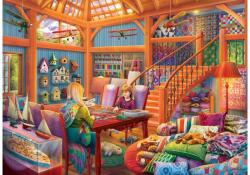 Bluebird Puzzle 91036 - Hobby Room - 500 db-os puzzle (91036)