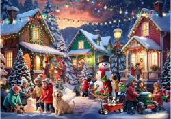 Bluebird Puzzle 91091 - Christmas Neighborhood - 2000 db-os puzzle (91091)