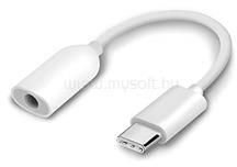 Xiaomi audió adapter kábel (3.5mm jack aljzat - Type-C) FEHÉR (45010000031P) (45010000031P)
