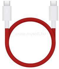 OnePlus SUPERVOOC adatkábel Type-C - Type-C, 120cm, PIROS (5461100660) (5461100660)