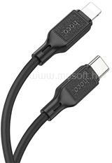 hoco. X90 adatkábel (Type-C - lightning, 20W, PD gyorstöltő, 100cm) FEKETE (HOCO_X90) (HOCO_X90)