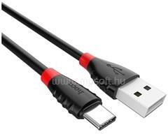 hoco. X27 adatkábel (USB - Type-C, gyorstöltő, 120cm, törésgátló) FEKETE (HOCO_X27_TYPE-C_1.2M_B) (HOCO_X27_TYPE-C_1.2M_B)