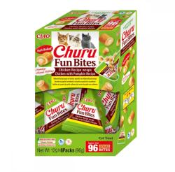 Inaba Foods Churu Cat Fun Bites Reteta Cu Pui Si Dovleac, 8 x 12 g