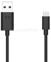 Motorola adatkábel (USB - Type-C, 15W, PD gyorstöltő, 100cm) FEKETE (SKN6473A) (SKN6473A)