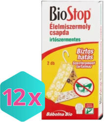  Biostop élelmiszermoly csapda 2db/csg KARTON - 12 db (DA503XSZAKK5997378712107)