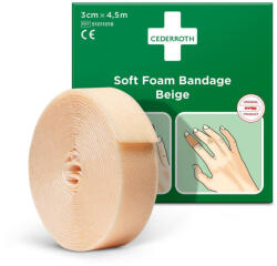 Cederroth téphető/vágható ragtapasz, 3 cm x 4.5 m, bézs (DA503XSZAD51011018)