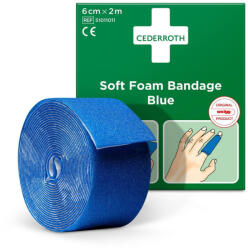 Cederroth téphető/vágható ragtapasz, 6 cm x 2 m, kék (DA503XSZAD51011011)