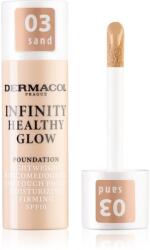 Dermacol Infinity Healthy Glow folyékony make-up SPF 10 árnyalat 03 Sand 20 g
