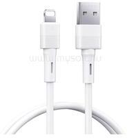 REMAX IPAD / IPAD 2 / IPAD 3rd Gen LEYA adatkábel USB - lightning, 100cm, FEHÉR (REMAX_RC-C093_L-W) (REMAX_RC-C093_L-W)