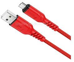 hoco. X59 adatkábel (USB - microUSB, 2.4A, gyorstöltő, 100cm) PIROS (HOCO_X59_M_R) (HOCO_X59_M_R)