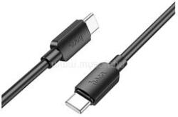 hoco. X96 adatkábel (Type-C - Type-C, 3A, 60W, PD gyorstöltő, 100cm) FEKETE (HOCO_X96_TYPE_C_B) (HOCO_X96_TYPE_C_B)
