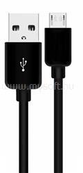 Gigapack Adatkábel (USB - microUSB speciális, ultravékonyított fej, 90cm) FEKETE (GP-37934) (GP-37934)