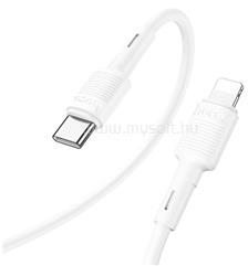 hoco. X83 adatkábel (Type-C - lightning, 20W, PD gyorstöltő, 100cm) FEHÉR (HOCO_X83_W) (HOCO_X83_W)