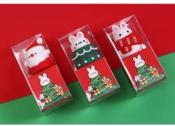 QX Karácsonyi nyuszi mintás hegyező - többféle (306037) - jateknet