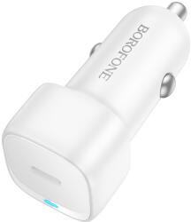BOROFONE autós töltő BZ34A Cloud - Type C - PD 20W fehér