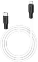 hoco. iPhone 14 Pro / 14 Plus / 14 X21 adatkábel Type-C - lightning, 100W, FEHÉR (HOCO_X21_W) (HOCO_X21_W)