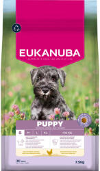 EUKANUBA 2x7, 5kg Eukanuba Premium Nutrition Puppy Small Breed Puppy csirke száraz kutyatáp