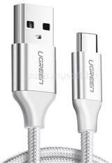 UGREEN adatkábel USB - Type-C, 200cm, FEHÉR (UGREEN_US288) (UGREEN_US288)
