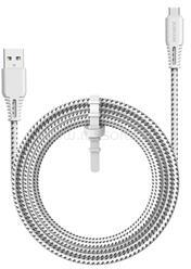 JOYROOM adatkábel USB - Type-C, 200cm, FEHÉR (JOYROOM_T-507_W) (JOYROOM_T-507_W)