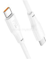 hoco. X93 adatkábel Type-C - Type-C, 100cm, FEHÉR (HOCO_X93_TYPEC_TYPEC_100) (HOCO_X93_TYPEC_TYPEC_100)